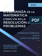 Enseñanza de La Matemática Como Vía en La Resolución de Problemas