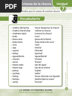 Fichas Enseñanza Quechua Unidad 7