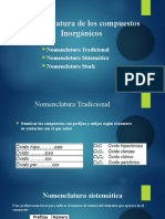 Nomenclatura de Los Compuestos Inorgánicos Clase 5