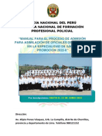 Manual para Proceso Admision para Asimilacion Oficiales Servicios Esp Salud 2022 II