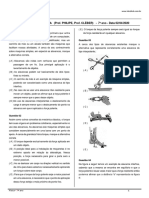 Lista de Exercícios (Alavancas e Roldanas)