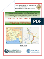 Feasibility Study Report-Khulna Mongla Port Railway Project