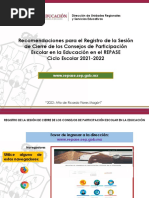 Tutorial Sesión de Cierre Del CPE DURySE 16052022