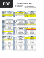 2022 Horarios Interescolar ASA1