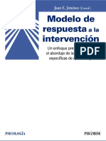 Modelo de Respuesta A La Intervenciã N. Un Enfoque Preventivo para El Abordaje de Las Dificultades Especã - Ficas de Aprendizaje