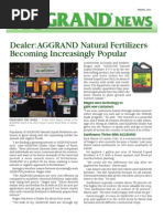 Aggrand News Spring 2011