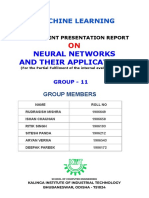 Neural Networks and Their Applications: Machine Learning