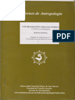 DaMatta, Roberto (2001) Los Brasileños Urbanos Pobres