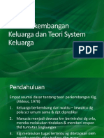 Teori Perkembangan Dan Sistem Keluarga