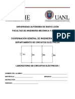 Laboratorio de Circuitos Eléctricos I