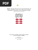 28350: Design Project For The Production of Dimethyl Carbonate From Ethylene Oxide