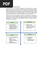 Diagnostico Situacional de La Empresa (Foda)