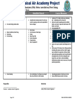 Job Safety Analysis (JSA) - Rebar Installation/steel Fixing Date