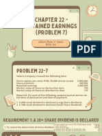 Chapter 22 - Retained Earnings