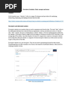 Overview of Statistics