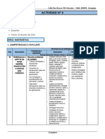 3° Grado - Actividad Del Dia 02 de Junio