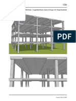 Two Way Concrete Floor With Slab Bands Longitudinal Bands Analysis and Design