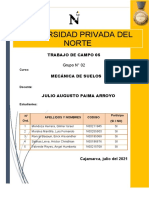 INFORME CBR. Gilmer