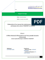 Rapport de Stage 3éme Année - ONEE