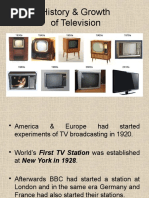 History & Growth of Television