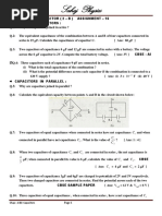 2 (B) Assignment - 16 - Grouping of Capacitors PDF