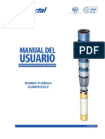 Manual Linea-2 14 Bomba Turbina Sumergible (03-2015)