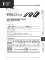 HYT Series: Fixing Type Terminal Block