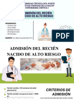 Admisión Del Neonato