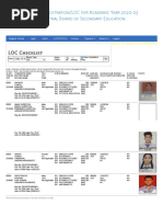 Class XII Loc CHK List 2022-23