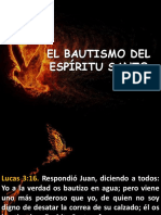 El Bautismo Del Espiritu Santo