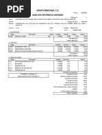 Analisis de Precios Unitarios