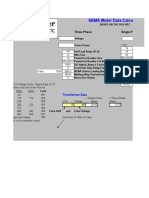 Motor Data Calculator