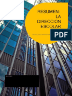 Resumen La Direccion Escolar