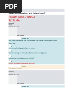 Data Communications and Networking 1 PRELIM FINALS 1