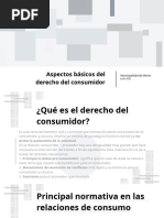 Aspectos Básicos Del Derecho Del Consumidor. Jorge Ezequiel Salvador