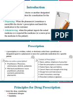 7) Unit Drug Dispensing and Injections