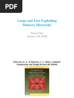 Large and Fast - Exploiting Memory Hierarchy