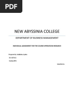 New Abyssinia College