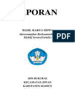 5.3 Laporan Hasil Karya Siswa Secara Tertulis