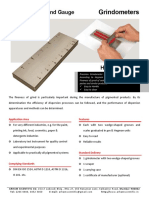 Hegman Gauge Fineness of Grinding Gauge