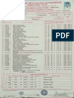 Government Arts College (Autonomous) : English Credits Grade - Letter Result