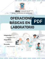 Operaciones Basicas en El Laboratorio