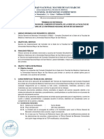 2 TDR Servicio Implementacion