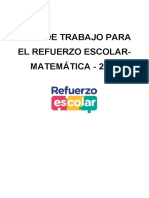 Plan de Refuerzo Escolar-Sugerido