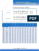 Double Pitch Conveyor Chains: Transmission Products
