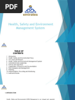 Health, Safety and Environment Management System