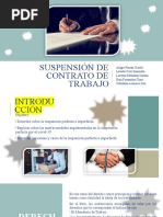 Completo Suspensión de Contrato de Trabajo Derecho Laboral