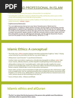 Islamic Ethics