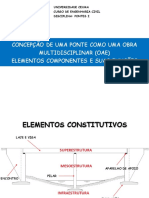 AULA 2 Concepção de Uma Ponte Como Uma Obra Multidisciplinar OAE