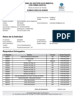 Datos Del Solicitante: Sistema de Gestión Documental Con Firma Digital